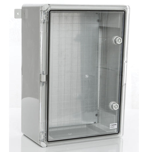 Jaotuskilbi läbipaistev plastist uks 350x500x190mm IP65 PP3016