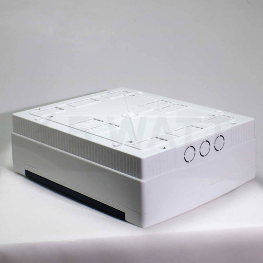 ARS modulaarne lülituskapp 36 MOD (36 kaitsmeid), pinnapealne lülituskapp, plastist, läbipaistev uks IP40, 347414