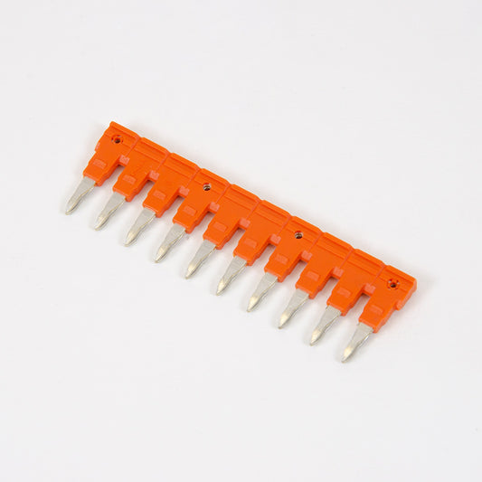 ONKA 10/10 Socket 10-core brush bridge, insulated for 10mm2 screw terminal block, 1060124