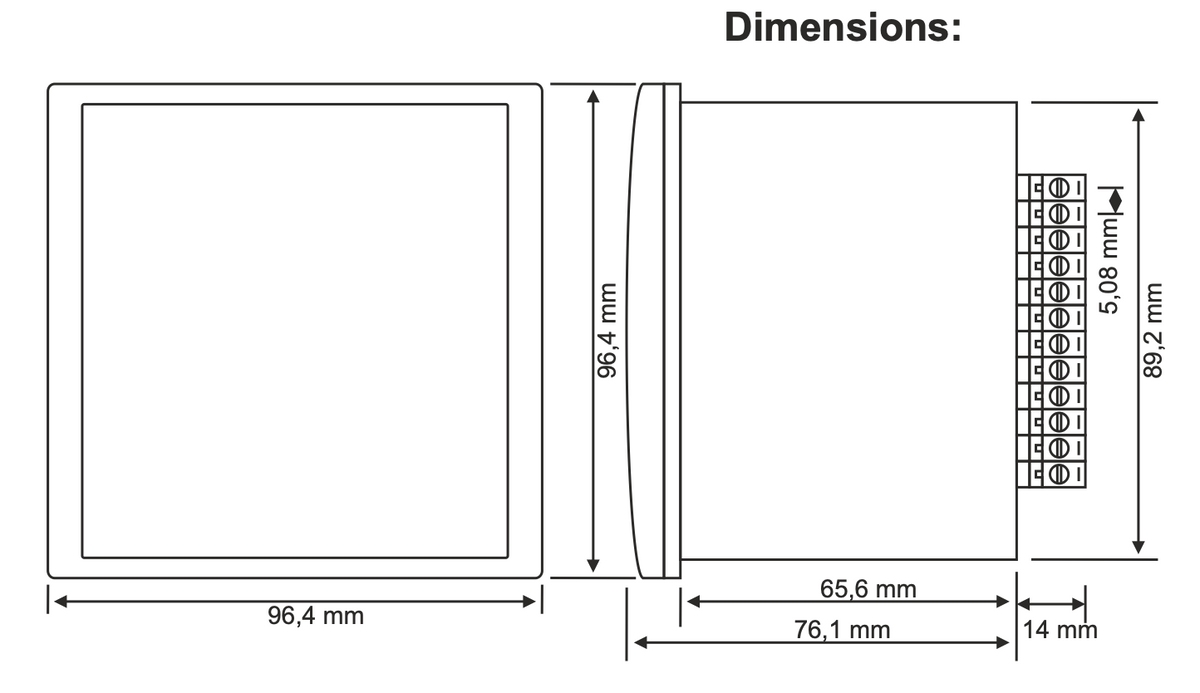 Regulator for single-phase pump up to 30A