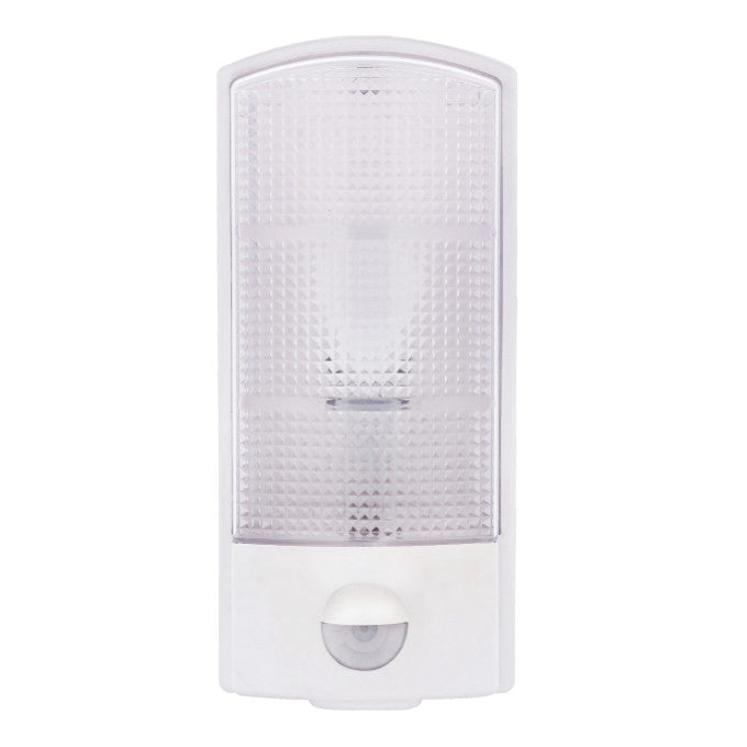 PIR motion sensor wall lamp E27 white