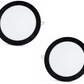 2 tk - SLIM LED paneel must raam külmvalge /6500K 18W / 1620Lm ümmargune süvistatav ümmargune (toiteallikas kaasas) 6500K YL10-1800-S