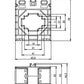 ONKA voolutrafo - Voolutrafo 400/5A, 40MM, KLASS 0,5S, 2,5VA (TK404005303 / 80011766)
