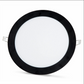2 tk - SLIM LED paneel must raam külmvalge /6500K 18W / 1620Lm ümmargune süvistatav ümmargune (toiteallikas kaasas) 6500K YL10-1800-S