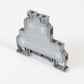 ONKA 4mm2, 2-level screw terminal block DIN terminal connections 4-wire gray, 1010368