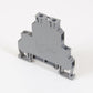 ONKA 4mm2, 2-level screw terminal block DIN terminal connections 4-wire gray, 1010368