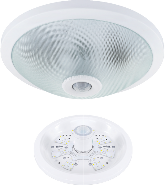 LED Plafoniera 18W koos PIR liikumisanduriga Ümmargune valgusti IR-anduriga