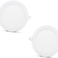 2 tk SLIM LED paneel külmvalge /6500K 15W / 1350Lm ümmargune süvistatav ümmargune (toiteallikas kaasas) 6500K YL10-1500