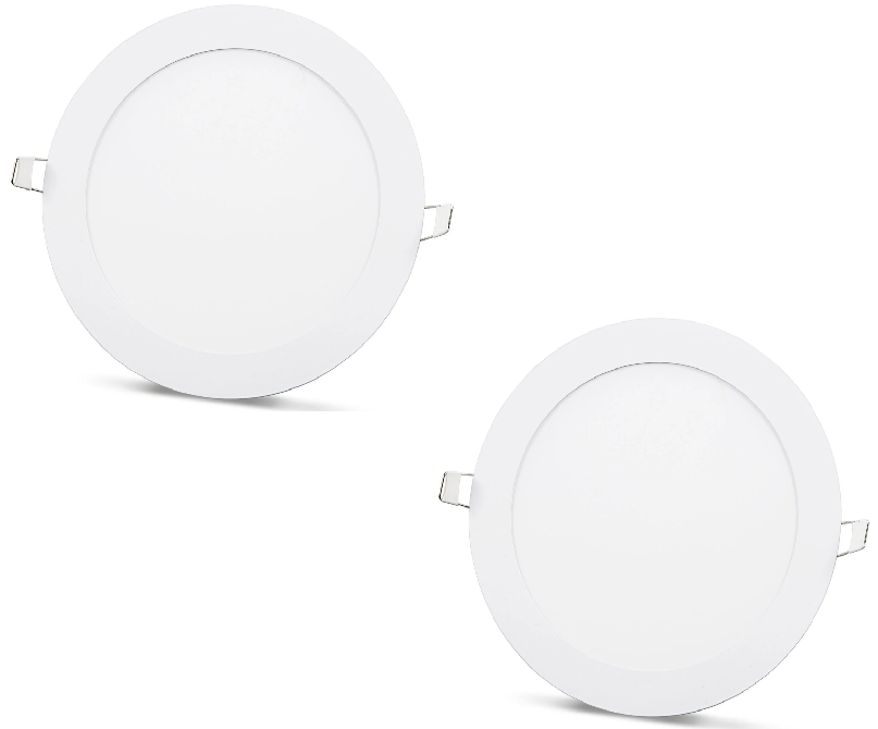 2 tk SLIM LED paneel külmvalge /6500K 15W / 1350Lm ümmargune süvistatav ümmargune (toiteallikas kaasas) 6500K YL10-1500