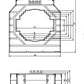 ONKA Voolutrafo - Voolutrafo 1200/5A, 100MM, KLASS 0.5S, 10VA (TK10012005307 / 80011773)