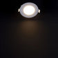 2 pcs - round LED panel 3W / 270Lm white round recessed (power supply included) 4000K YL10-0307