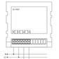 DJ-V96T Panel Mount Digital Three Phase Voltmeter for AC