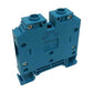 ONKA 25mm2 screw terminal block DIN rail terminal 2 wires blue, 1010065