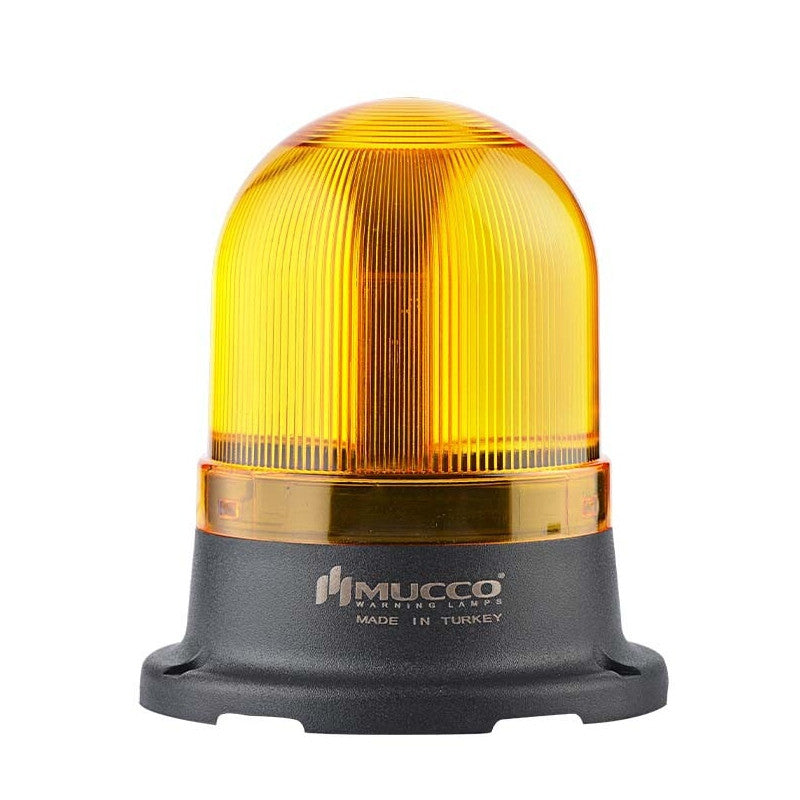 5 MOODID ø100 UNIV. HELISIGNAL SIGNAL LAMP, 12-24 V AC/DC, YELLOW