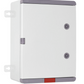 Plastic distribution cabinet with gray door, Design Pro series, PD253515, IP67