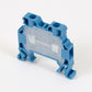 ONKA 2.5 mm2 screw terminal block DIN terminal connections 2-wire blue, 1010015