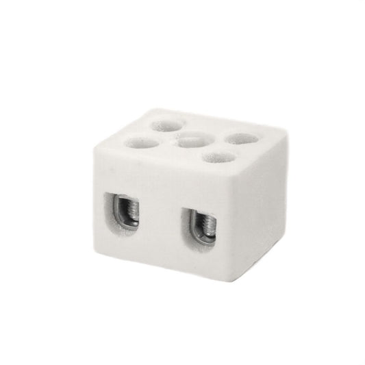 ONKA 2,5-4mm2 / 2-rajaline Steatit / keraamiline / portselanist liitmik - PORCELAIN TERMINAL BLOCK, 1070002