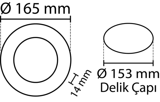 2 tk SLIM LED paneel külmvalge /6500K 12W / 1080Lm ümmargune süvistatav ümmargune (toiteallikas kaasas) 6500K YL10-1200