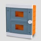 ARS modulaarne jaotuskapp 16 MOD (16 kaitsmeid), plastikust sisseehitatud lülituskapp, läbipaistev uks IP40, 341206