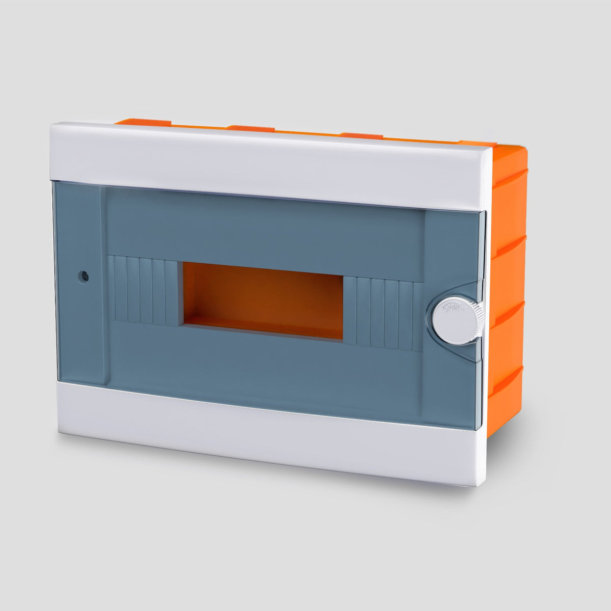 ARS modulaarne jaotuskapp 12 MOD (12 kaitsmeid), plastikust sisseehitatud lülituskapp, läbipaistev uks IP40, 341219