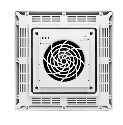 Katuse ventilaator, jaotusventilaator, 560m3/h, 230VAC, 364x364x107mm, IP54, PTS5500