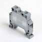ONKA 6mm2 screw terminal block DIN rail terminal with 2 wires, gray, 1010032