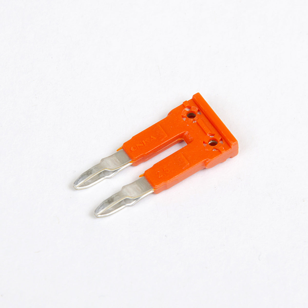 ONKA 2,5/2 Isoleeritud pistikuharja sild, universaalne (vedru- ja kruviklemmiplokkidele 2,5 mm2) 1060106