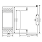 DIN Rail Thermostat Temperature Controller ON - OFF - Temperature Switches