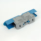 ONKA 150mm2 M12 screw terminal block DIN terminal block, with protective cover, blue, 1030091